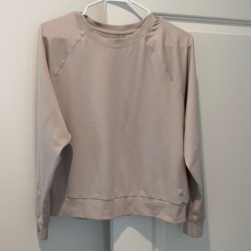 Vuori Beige Crewneck Sweatshirt